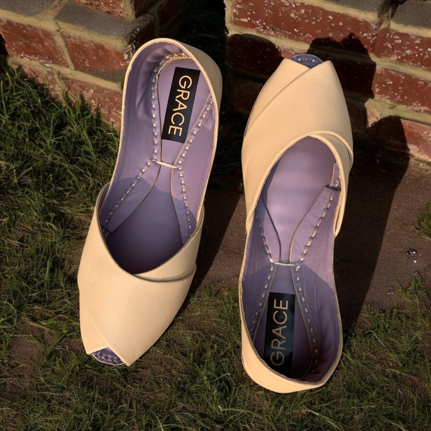 Kheri Pumps Flat Light Purple U/643